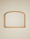 Wooden overmantle wall mirror 70x90 cm (British brand)