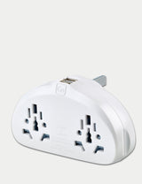 M&S World-UK Travel Adaptor Duo with USB Universal Travel Adapter- Buy online at McGrocer