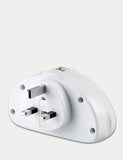 Travel adapter duo with USB (British brand)