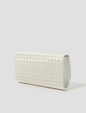 Monsoon woven chain strap clutch bag - British product