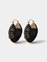M&S Woven Wrapped Hoop Earrings- Buy online at McGrocer