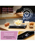 Good Food black digital talking kitchen scale - British product