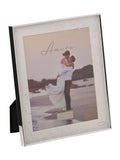 Widdop Silver Amore Silverplated Box Frame with Crystals 8 x 10 (British brand)