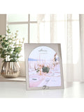 Widdop Silver Amore Arch Photo Frame with Rings 8x10 (British brand)