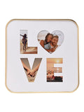 AMORE BY JULIANA gold love collage frame 16 x 16 (British brand)