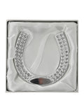 Widdop Amore horseshoe ornament with engraving plate, imported from the UK