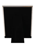 Widdop silver arch photo frame with rings 4x6, imported from the UK