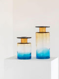 Serax Brown Wind and Fire glass vase (British brand)