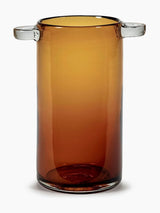 Next Serax Brown Wind and Fire Glass Vase ONE- Buy online at McGrocer