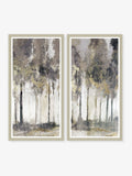 Artko taupe tales of the timber framed art set of two - British product
