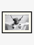 Artko Highland cow framed art 63.5cm x 83.5cm - British product
