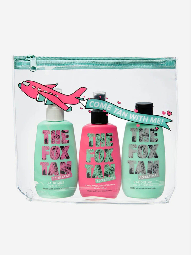 The Fox Tan Jetsetter self tan bundle (British brand)
