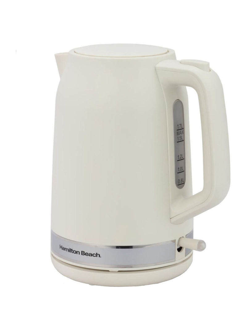 Hamilton Beach Breakfast Kettle and Toaster Set Cream, imported from the UK