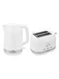 Hamilton Beach White Ella Breakfast Kettle and Toaster Set