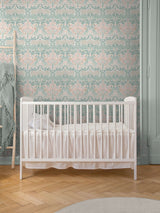 Next William Morris At Home Brother Rabbit Lullaby Blue Wallpaper Sample A4- Buy online at McGrocer
