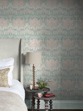 William Morris wallpaper sample Brother Rabbit Lullaby Blue A4 - British product