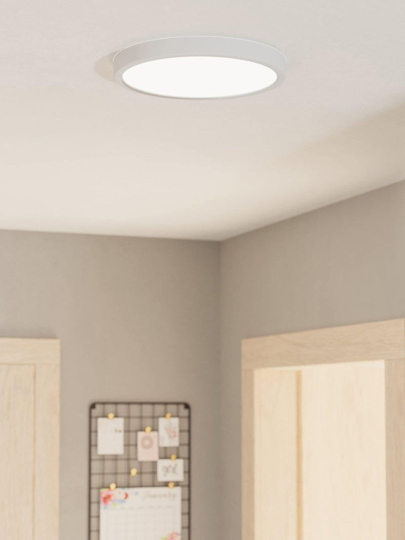 Eglo White Fueva 6 LED ceiling light 27cm, UK version
