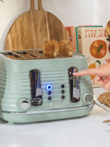 Next Salter Sage Ripple 4 Slice Toaster- Buy online at McGrocer