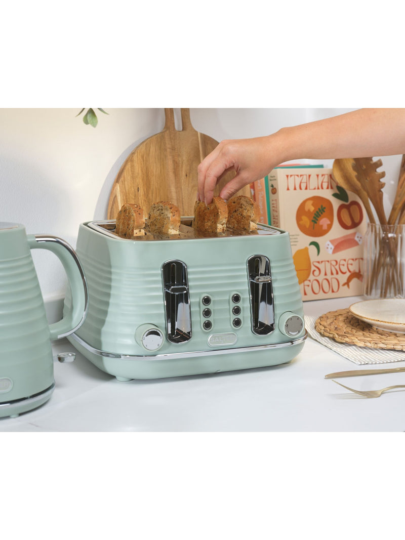 Salter Sage Ripple 4-Scheiben-Toaster (britische Marke)