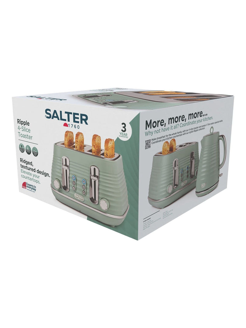 Salter Sage Ripple 4 slice toaster (British brand)
