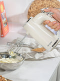 Salter cream retro hand mixer one size (British brand)
