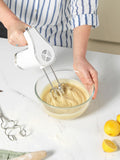 Salter Ice White Shimmer Boston hand mixer (British brand)