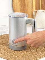 Next Salter Silver Aspen Electric Milk Frother with 150 ml Frothing Capacity- Buy online at McGrocer