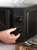 Salter Black Kuro 20L manual microwave oven (British brand)
