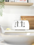 Salter White Boston 4 slice toaster (British brand)