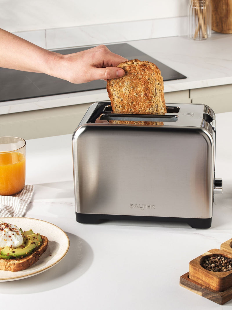 Salter Silver 2 Slice Toaster (British brand)