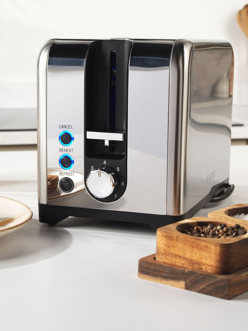 Salter Silver 2 Slice Toaster (British brand)