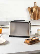 Next Salter Silver 2 Slice Stainless Steel Toaster- Buy online at McGrocer