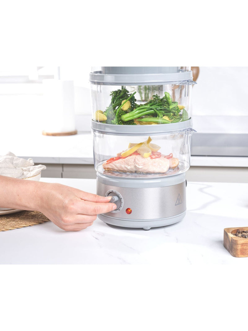 Salter Transparent Aspen Food Steamer 7l (British brand)