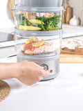 Salter Transparent Aspen Food Steamer 7l (British brand)