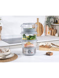 Salter Transparent Aspen Food Steamer 7l (British brand)