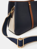 Accessorize Blue Triple Compartment Cross-Body Bag, UK version