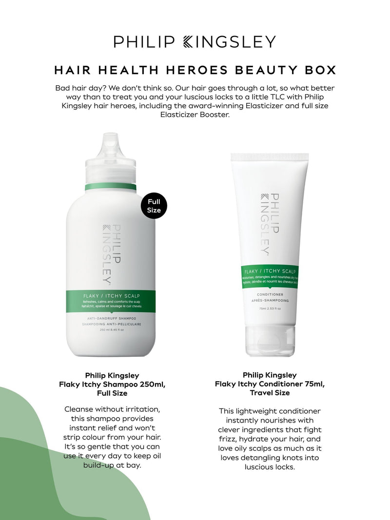 Philip Kingsley hair health heroes beauty box, imported from the UK