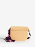 Love & Roses Raffia Saddle cross-body bag, imported from the UK