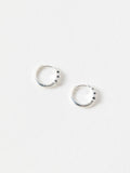 Oliver Bonas Tiny Triple Star Huggie Earrings, imported from the UK