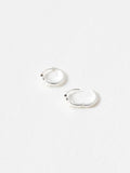 Oliver Bonas Tiny Triple Star Huggie Earrings, imported from the UK