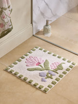 Next Watercolour Floral Print Shower Mat 50cm x 50cm- Buy online at McGrocer