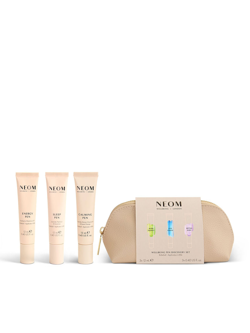 Neom wellbeing pens discovery set 12ml each imported from the UK