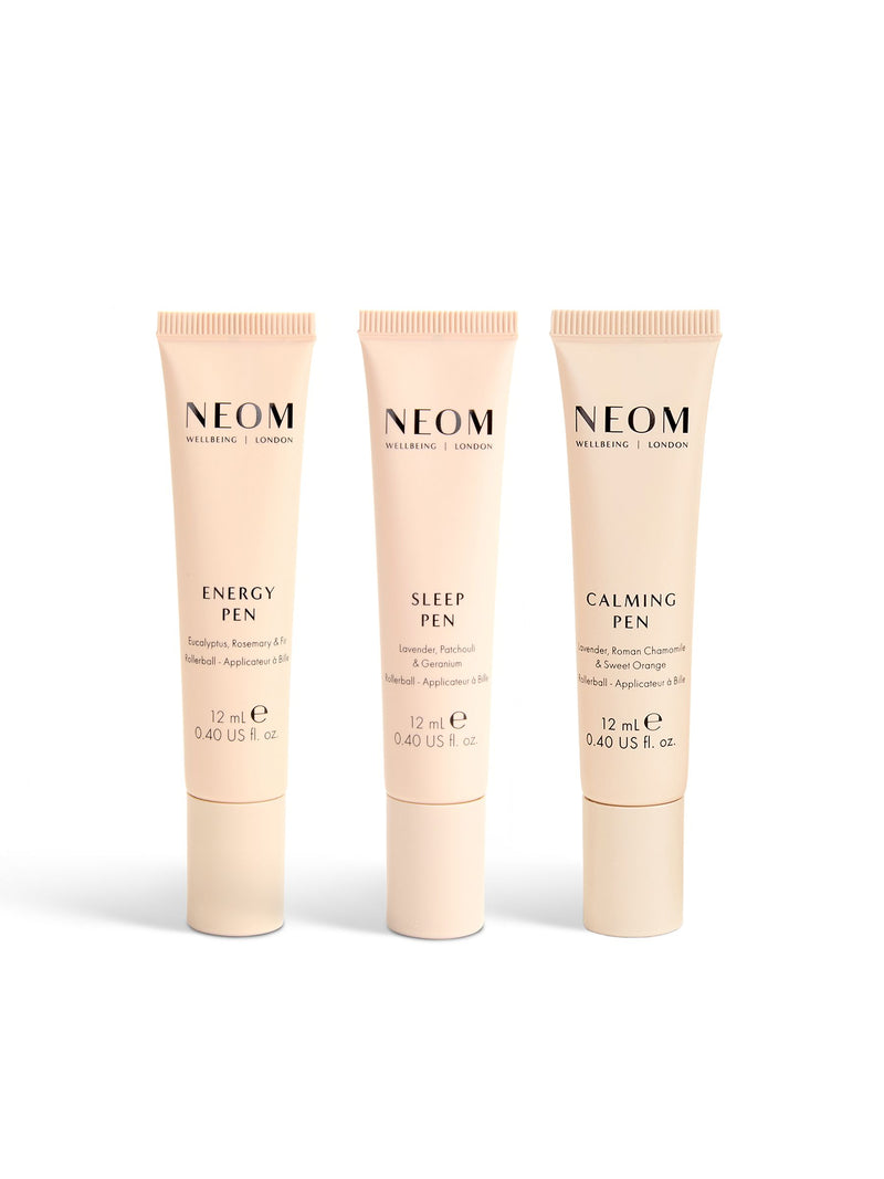 Neom wellbeing pens discovery set 12ml each imported from the UK