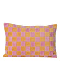 Decoris weave cushion orange cotton 40x60cm (British brand)