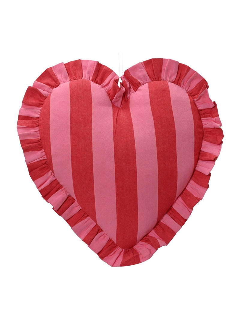Decoris frill heart cushion 35x35 cm, UK version