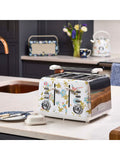 Laura Ashley Elveden White 4-Slice Toaster, UK version
