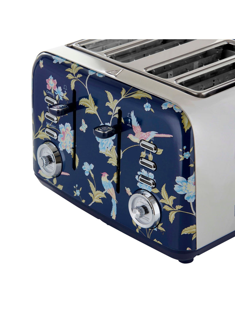 Laura Ashley Elveden Navy 4-slice toaster, UK version