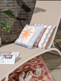 Decoris set of 2 outdoor palm cushions (British brand)