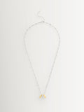 Coach gold tone signature signet rondelle pendant necklace - British product
