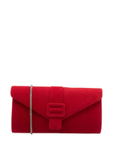 Next Lotus Red Clutch Bag with Chain- Buy online at McGrocer